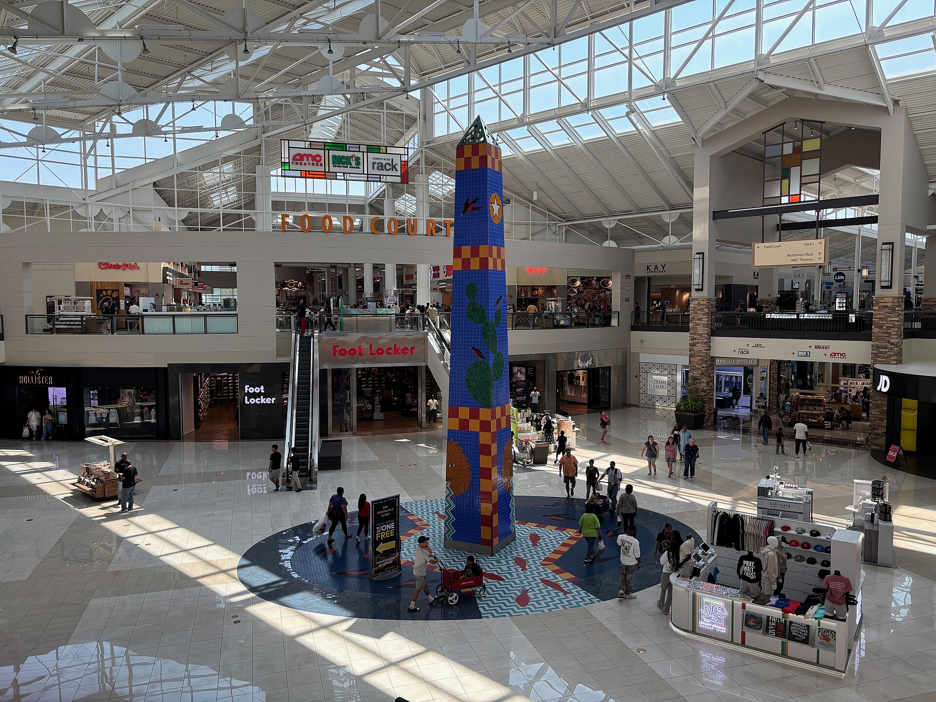 Light-filled central atrium